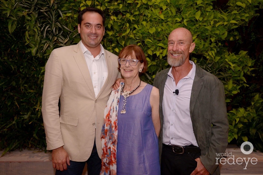 Michael Laas, Gillian Thomas, & Kenny Broad