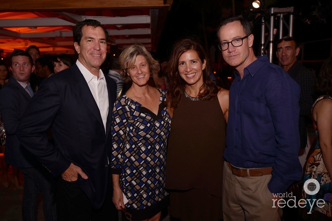 John de Olazarra, Laura de Olazarra, Fiorella Finetti, & David Moore