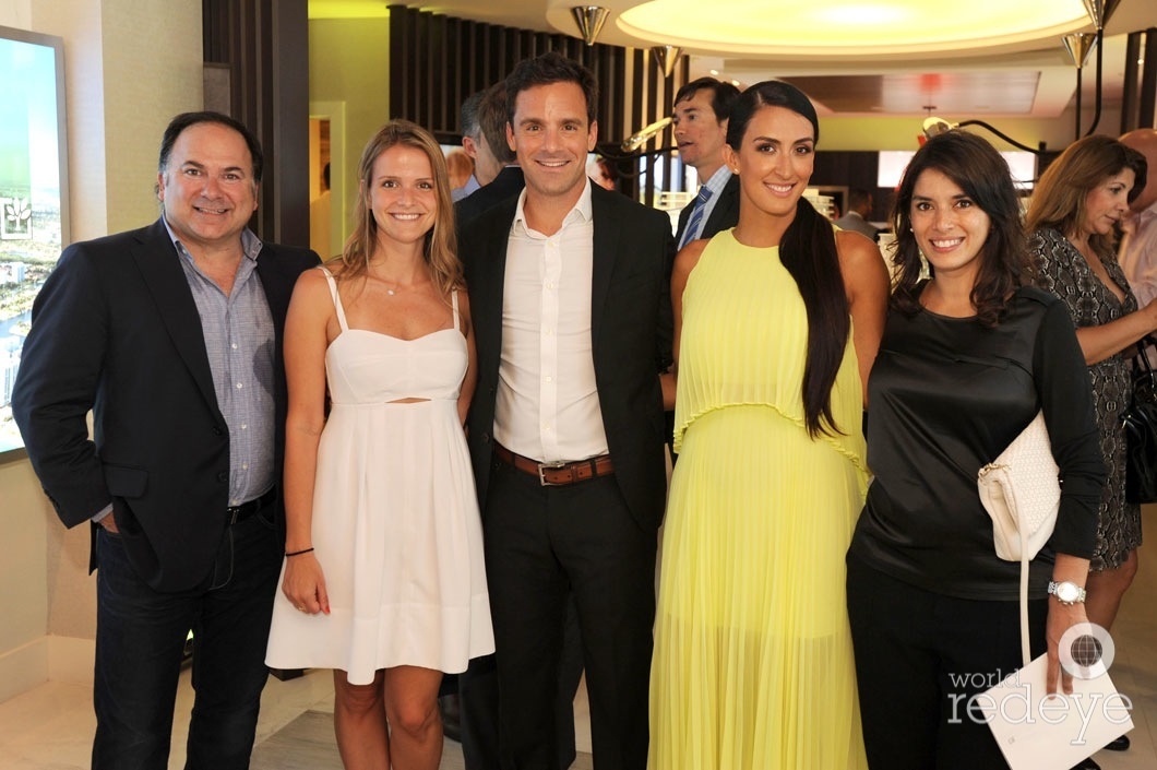 Gabriela Davit, Nicolas Esper, Marcela Restrepo, Jessica Botero, & Friend