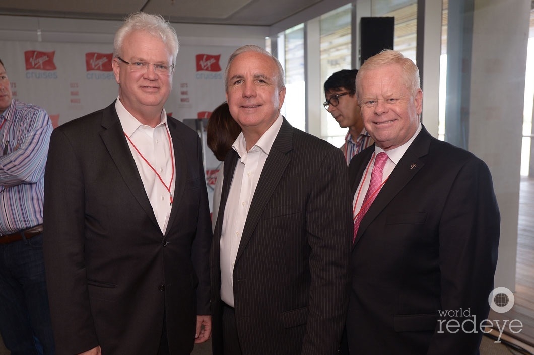 Larry Williams, Mayor Carlos Gimenez, & Barry Johnson