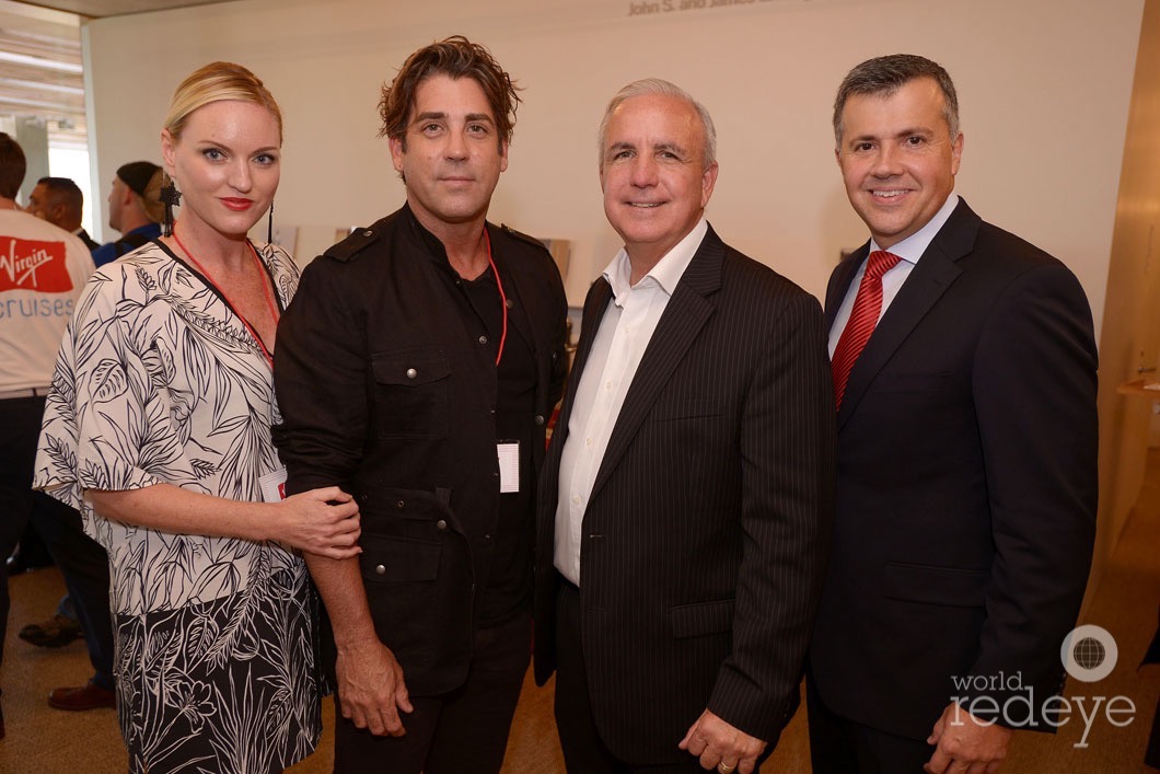 Brandi Reddick, Carlos Betancourt, Mayor Carlos Gimenez, & Juan Zapata