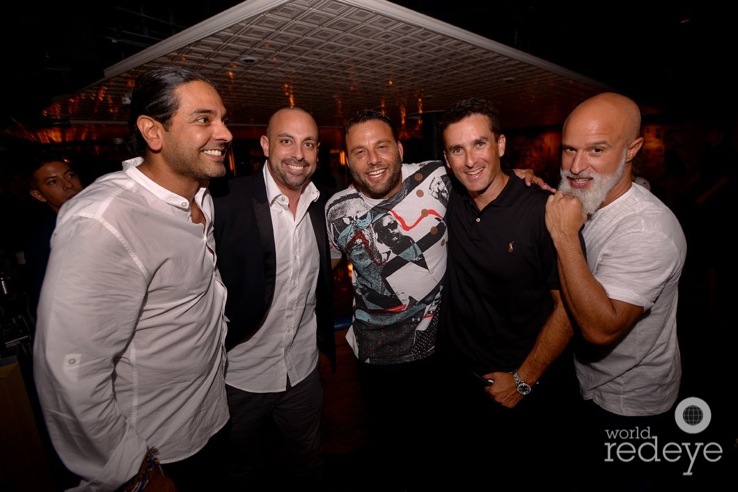 Navin Chatani, Zach Bush, David Grutman, Icey Mike, & Moe Garcia