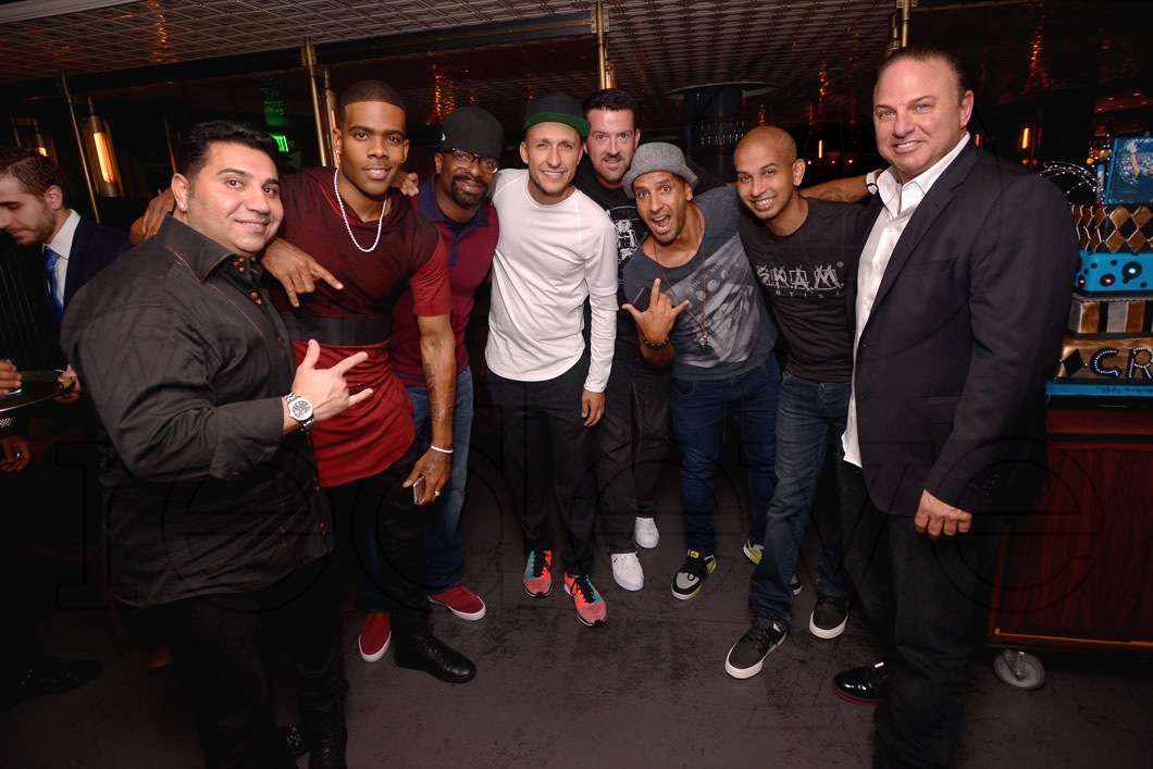 Fred Khalifa, Mario, DJ Irie, DJ Vice, DJ Crespo, Sujit Kundu, & Gino Lopinto