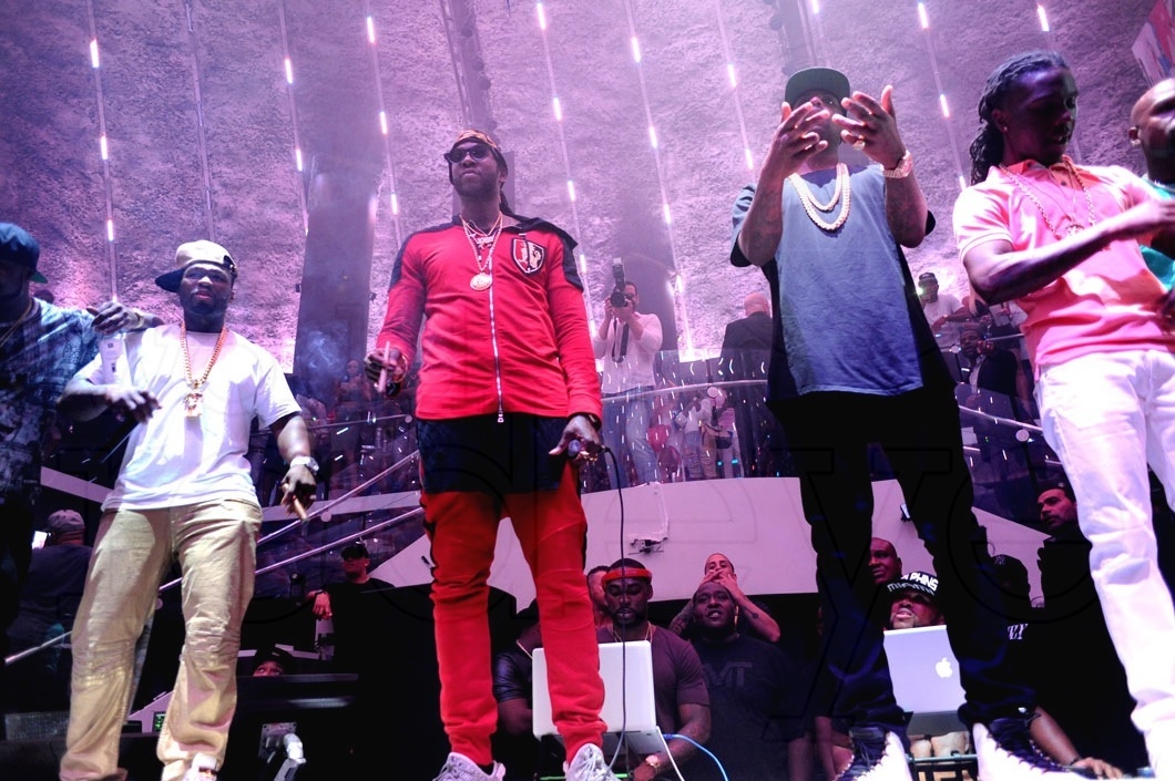 t-50 Cent 2 Chainz, Fabolous, & Lil James LIVE