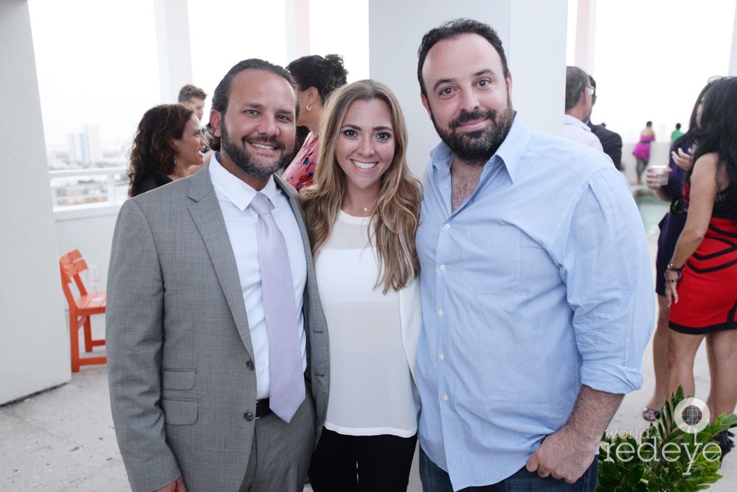 Dr. Lawrence Schiffman, Erika Schiffman, & Jon Warech