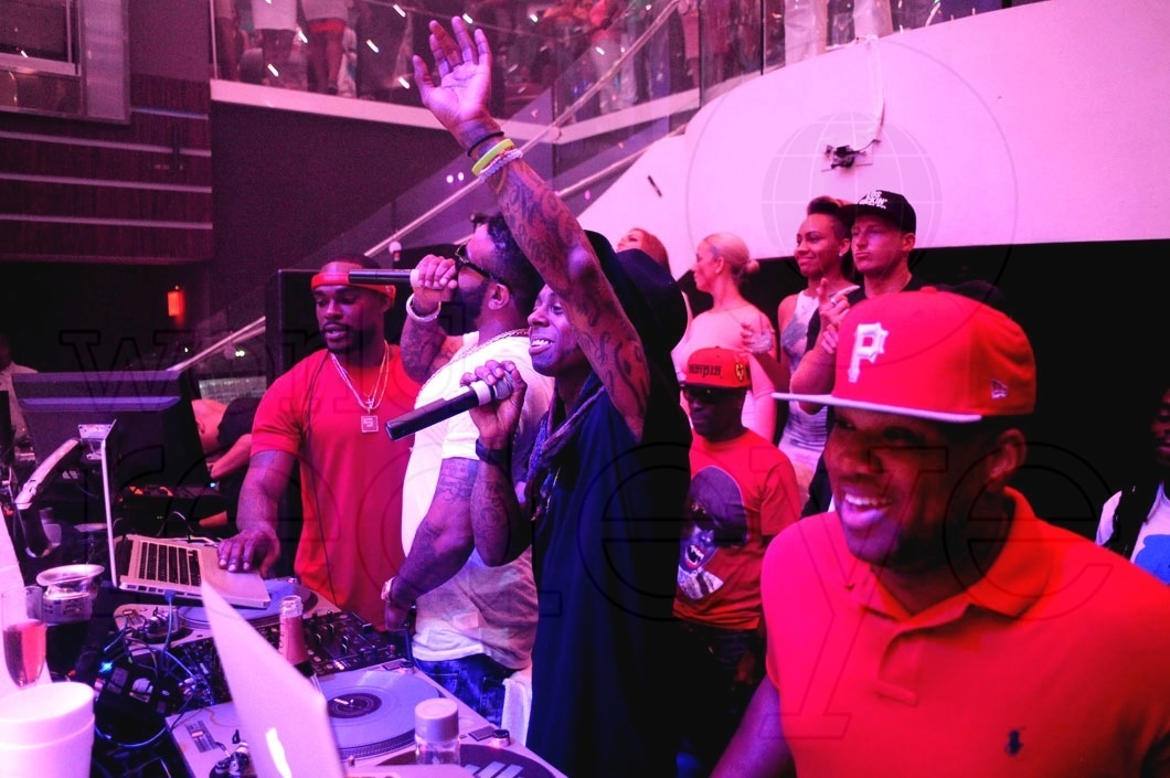 13-Stevie J, Jim Jones, Lil Wayne, & Don P LIVE3