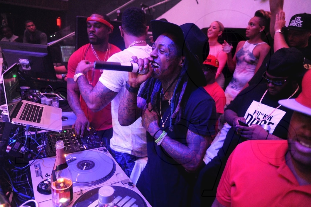 14-Stevie J, Jim Jones, Lil Wayne, & Don P LIVE5