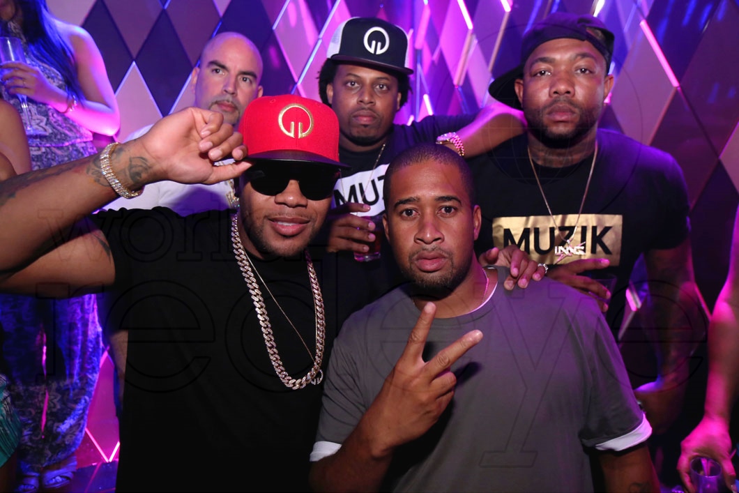 Flo Rida & Gorilla Zoe Presented by Muzik at WALL - World Red Eye ...