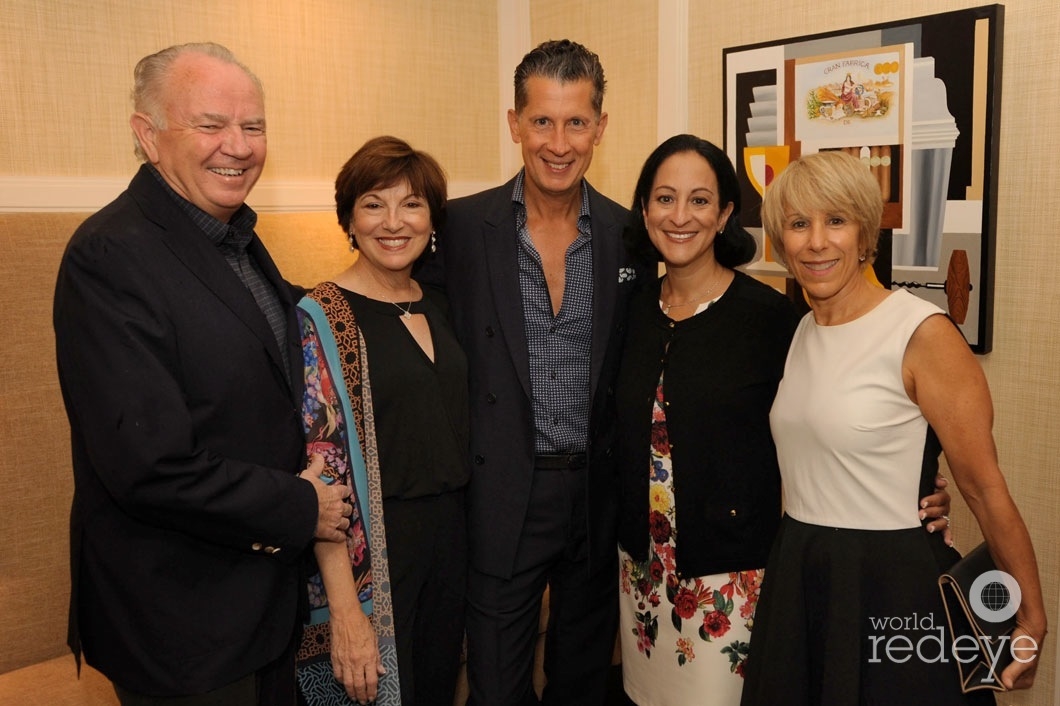 16-Mike Jackson, Alice Jackson, Stefano Tonchi, Jacqueline Travisano, & Bonnie Clearwater