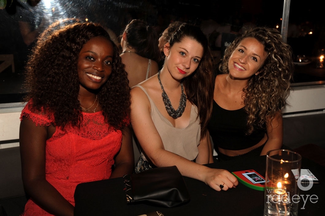 Amelie Pallagrosi, Elodie Matthieu, & Christelle N'Dohi