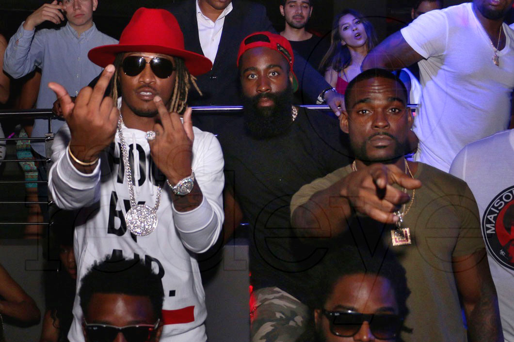 Future & James Harden at STORY - World Red Eye | World Red Eye