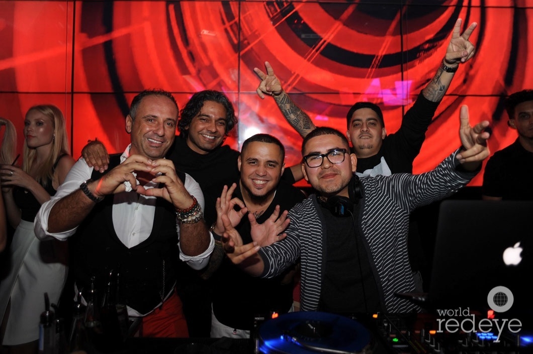 2-Antonio Martucci, Navin Chatani, Iam Chino, DJ Nikko Calor, & Friend