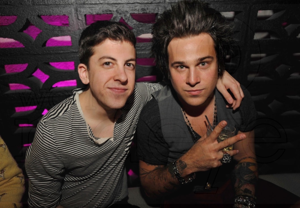 Christopher Mintz-Plasse & Ryan Cabrera at Arkadia at the Fontainebleau