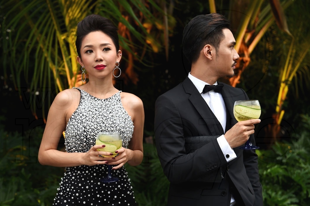 17-Toc Tien & Ly Qui Khanh at a private event for HAIG CLUB in Miami