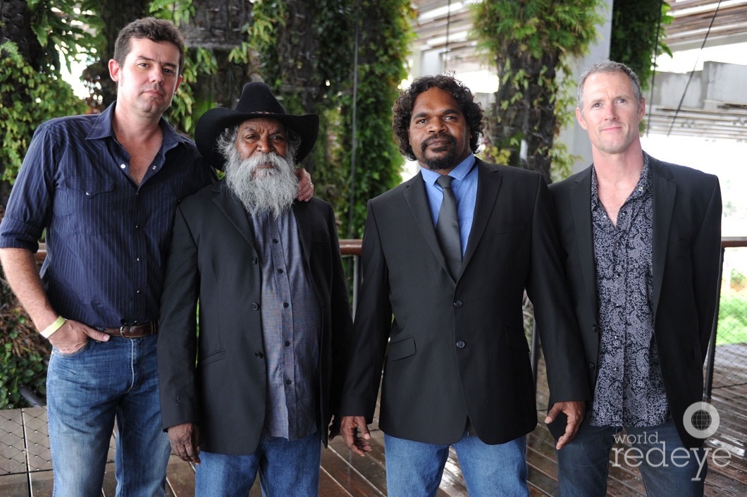 30-Ben Danks, Warlimpirrgna Tjapaltjarri, Matthew West Tjupurrula, & Paul Sweeney