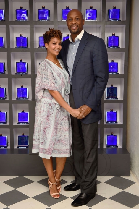 4-Tracy & Alonzo Mourning at HAIG CLUB Miami