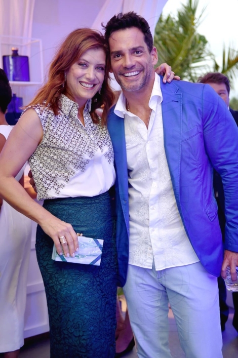 6-Kate Walsh & Christian De La Fuente at a private event for HAIG CLUB in Miami