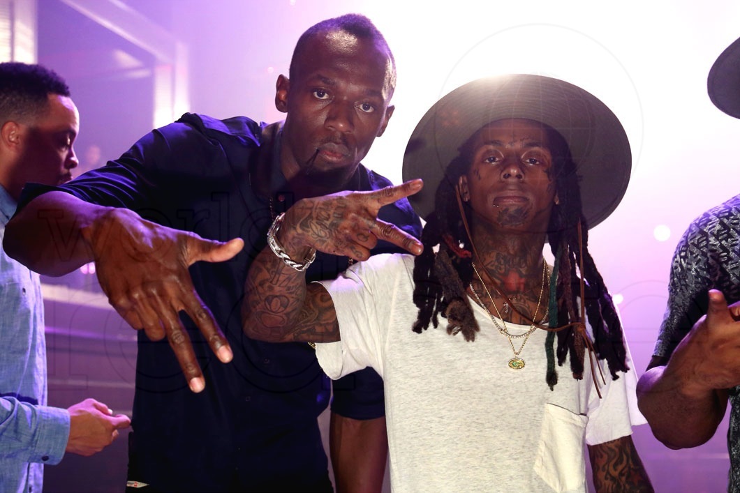 49-Usain Bolt & Lil Wayne