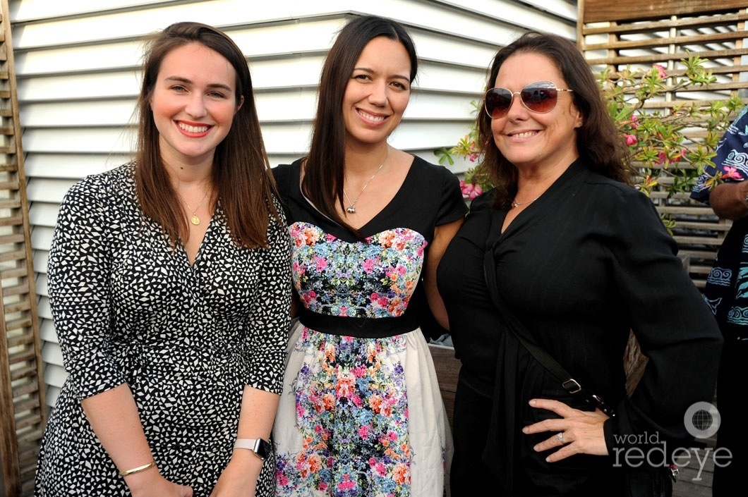 Elizabeth Halle, Paola Mendez, & Stacy Moya