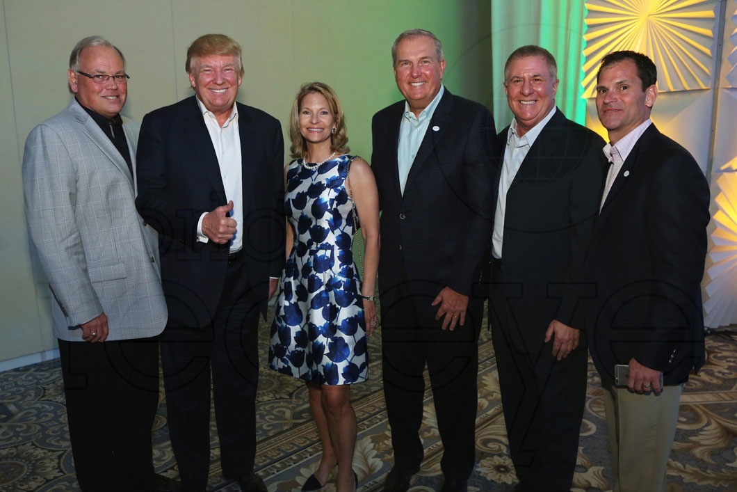 4-Bob Weidner, Donald Trump, Renee Feder, David Gabri, David Feder, & Jamie Bruce2