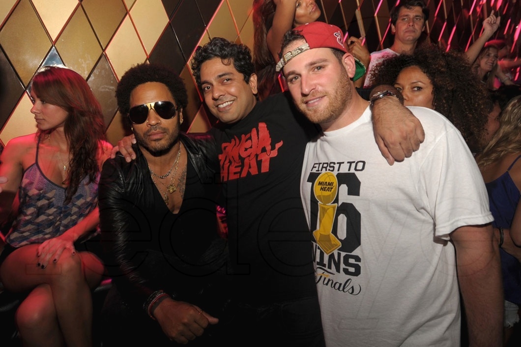 Lenny Kravitz, Navin Chatani, & Matt Werner