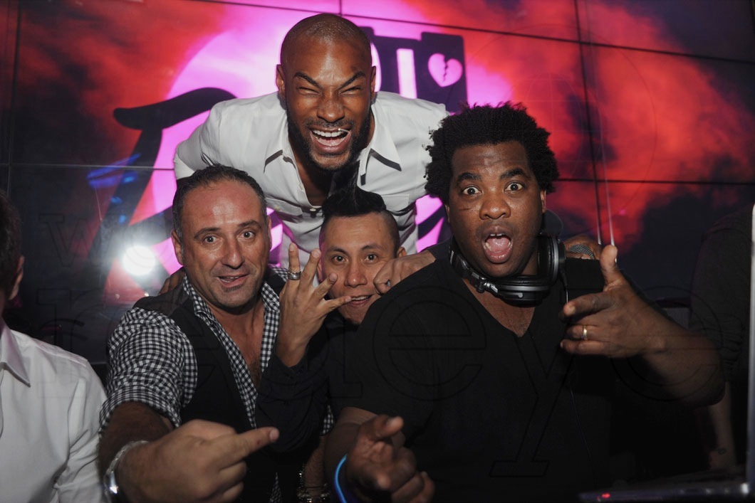 3-Antonio Martucci, Tyson Beckford, Errol Andam, & DJ Reach