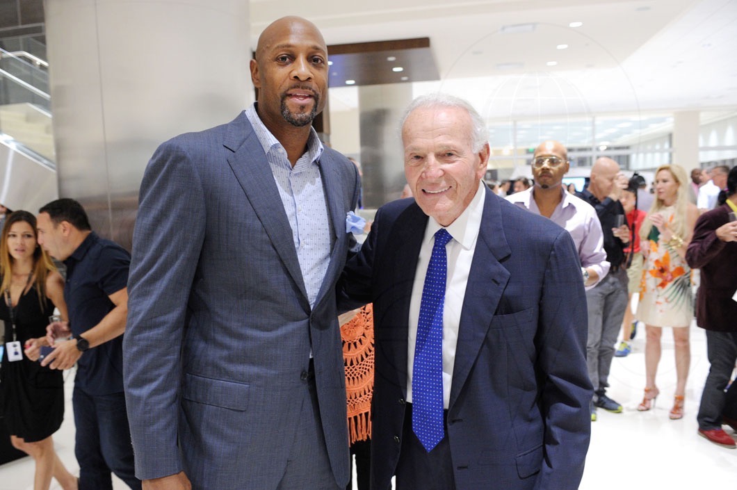 12-Alonzo Mourning & Norman Braman