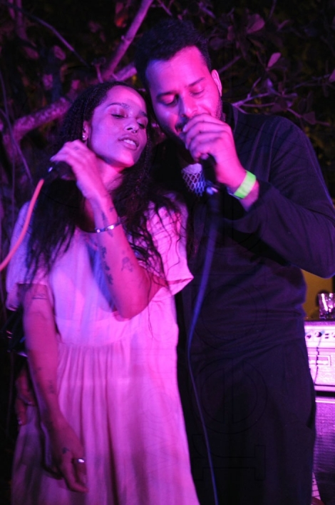 4-Zoe Kravitz & Twin Shadow - LIVE2