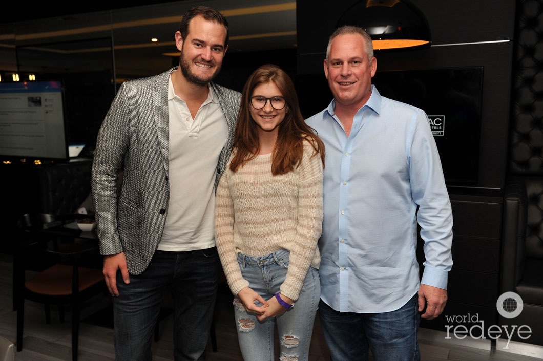 Brian Kelly, Alyssa Cerchiai, & Kevin Cerchiai