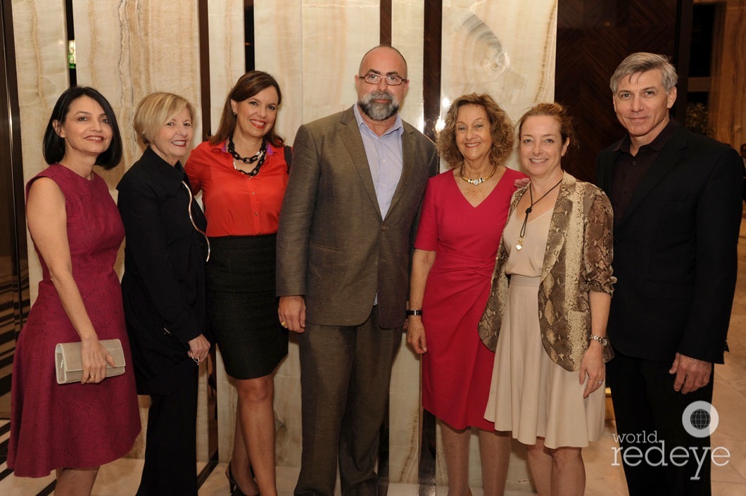 Isabelle Tragash, Cathy Leff, Adriana Verdeja, Rodolphe el-Khoury, Stephanie Trump, Nancy Lorenz, & Todd Tragash