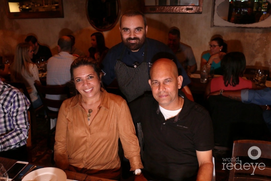 7.5-Lorraine Genao, Chef Nunzio Fuschillo, &  Ernesto Genao1