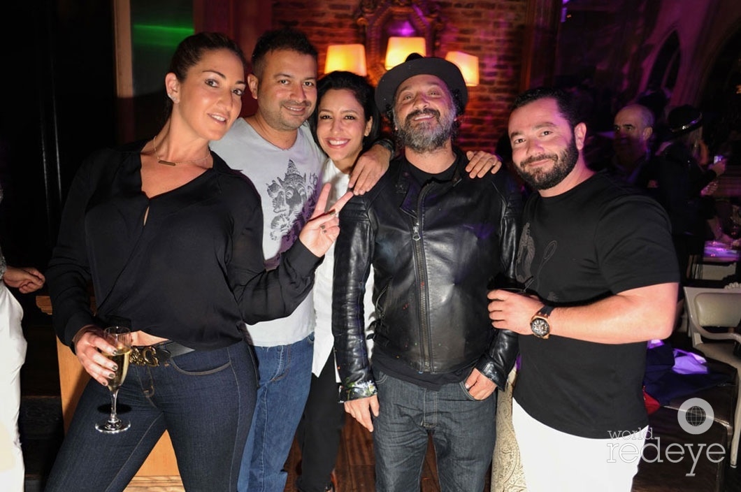 8-Sarah Mirmella, Kamal Hotchandani, Maryam Miranda, Mr. Brainwash, & Bobby Yapalanski