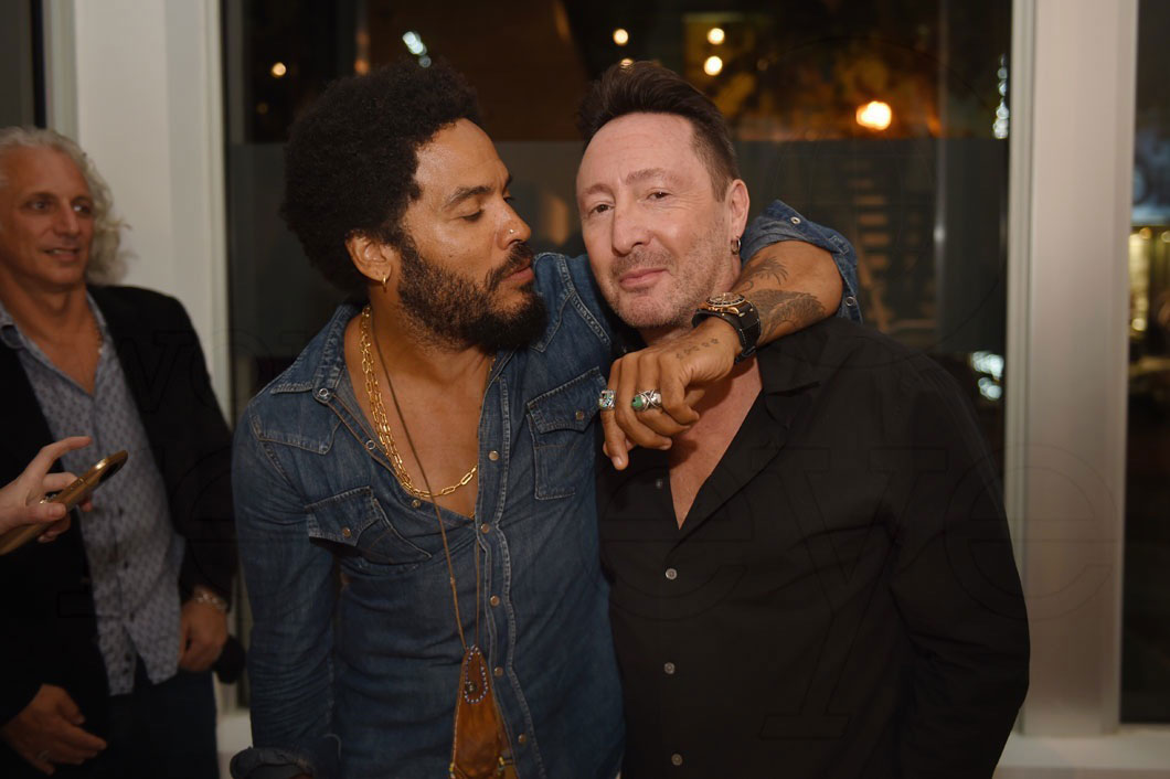 Lenny Kravitz & Julian Lennon