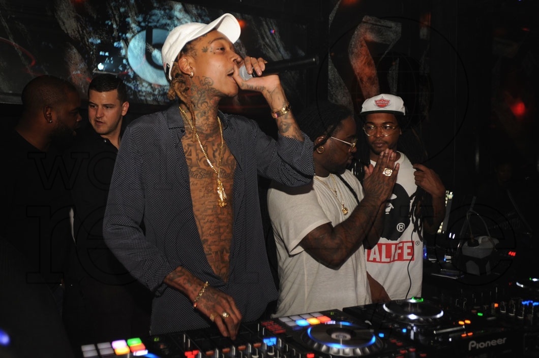 5-Wiz Khalifa aka DJ Daddy Kat djing & Ricky P1