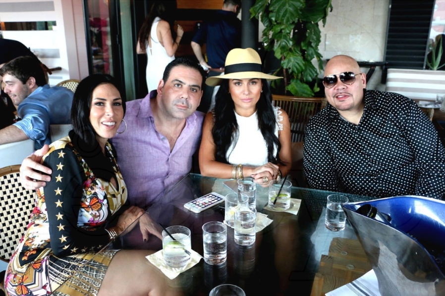 5-Carolyn Plummer, Lorena Cartagena, Fat Joe, & Friend