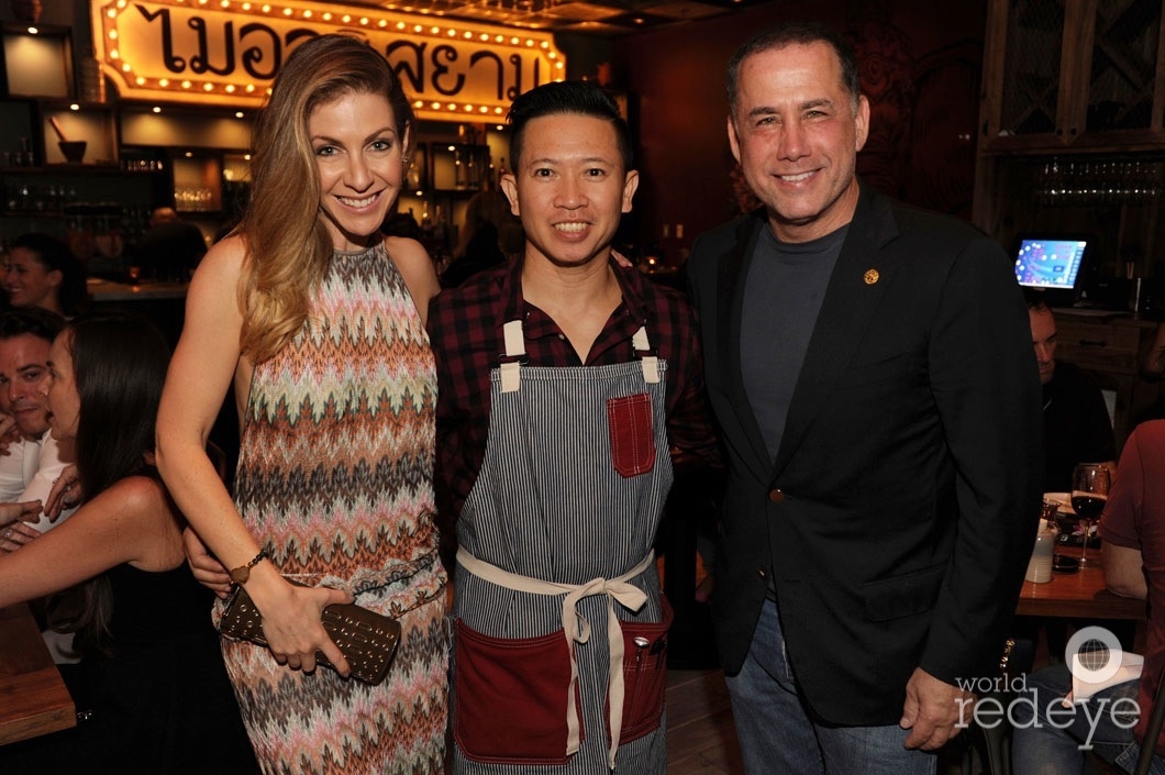 Ashley Mandy, Chef Bee, & Philip Levine