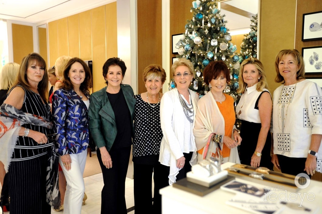 Beverly Young, Susan Santefort, Pam Goldfaden, Lois Beiser, Pennie Abramson, Maxine Pines, Kandy Kramer, & Susan Nehmen