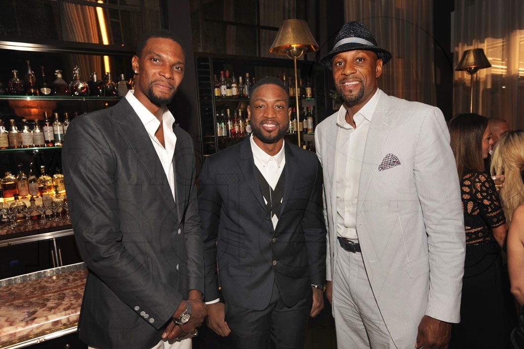 Chris Bosh, Dwyane Wade, & Alonzo Mourning1