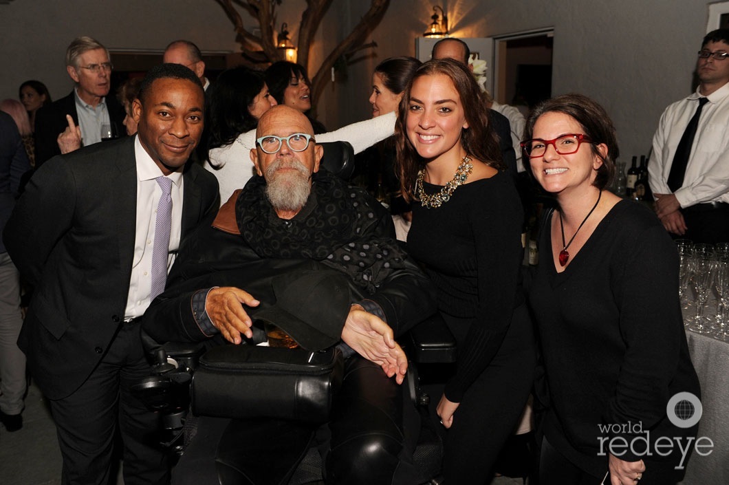 Franklin Sirmans, Chuck Close, Alexa Ferra, & Hollie Altman