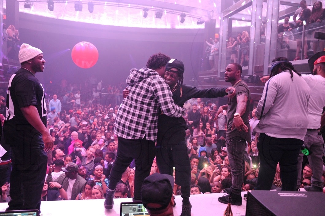 5.6-10-Mack Maine, Lil Wayne, Stevie J, & Friend LIVE2