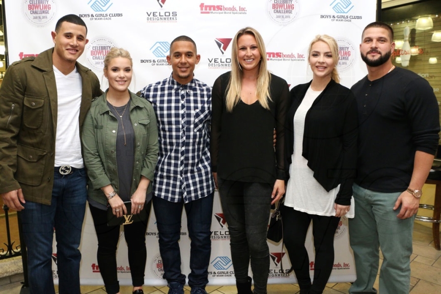 16-Manny Machado, Yainee Machado, Jon Jay, Nikki Jay, Amber Alanso, & Yonder Alonso1