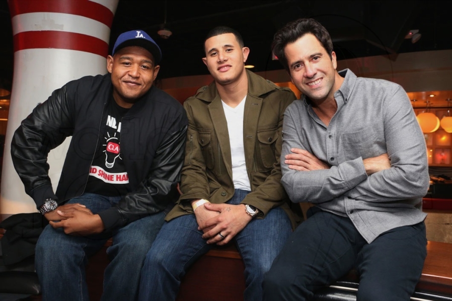 9.5-Omar Benson, Manny Machado, & Friend