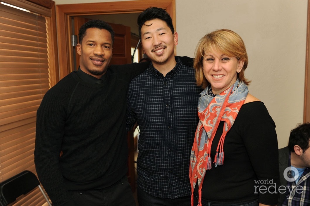 41.5-Nate Parker, Andrew Ahn, & Sharon Waxman1