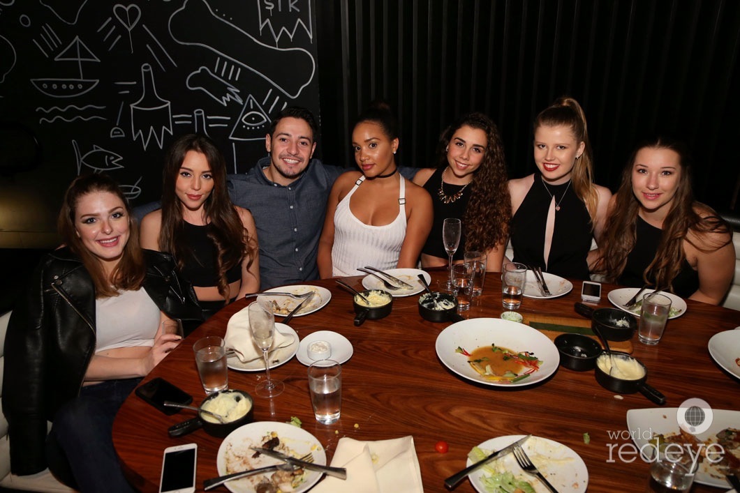 Dani Golstein, Marihn Weisburt, Rodrigo Aldorino, Gaby Leon, Nicole Nasajon, Naomi Heath, & Sara Palmer