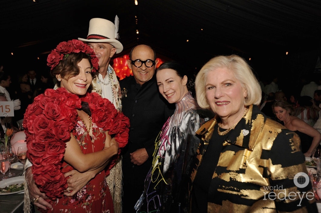 51-Ximena Caminos, Alan Faena, Marvin Ross Friedman, Adrienne Bon Haes, & Friend