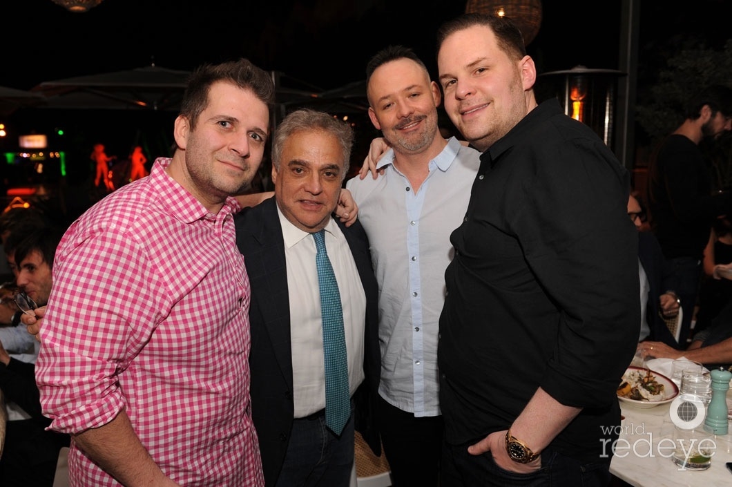 Paul Denamiel, Lee Schrager, John Omara, & Mark Pastore