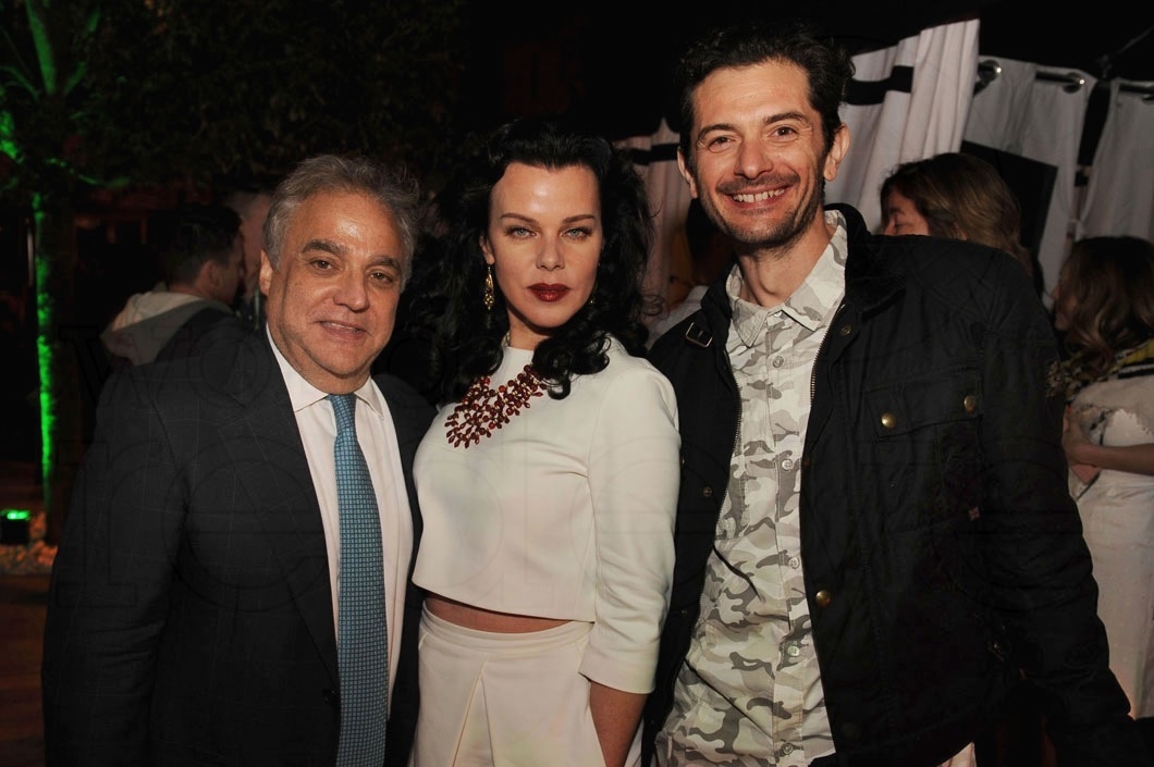 Lee Schrager, Debi Mazar, & Gabriele Corcos