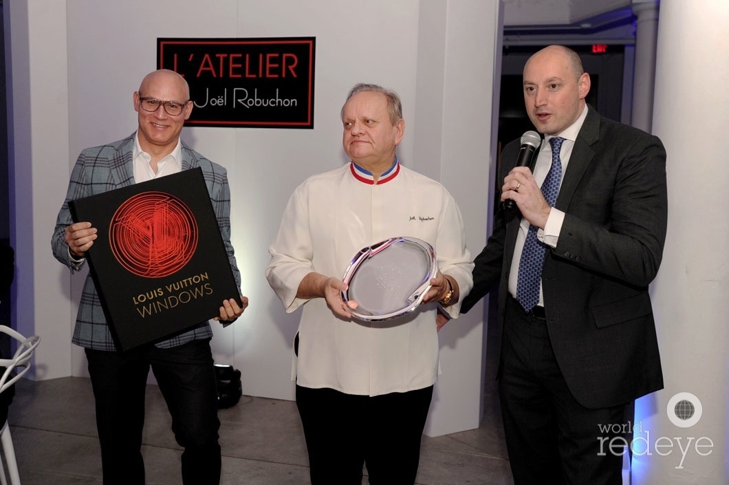 8-Craig Robins, Joël Robuchon, & Alex Gaudelet speaking3