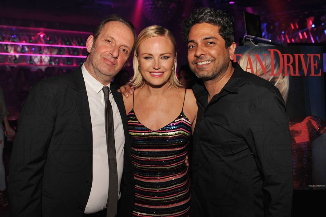 Nicola Siervo, Malin Akerman, & Navin Chatani