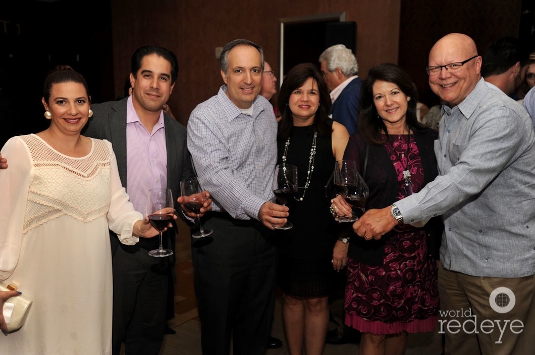 Monica Machin, Will Machin, Henry Pujol, Doris Pujol, Noryn Pujon, & Oscar Pujon